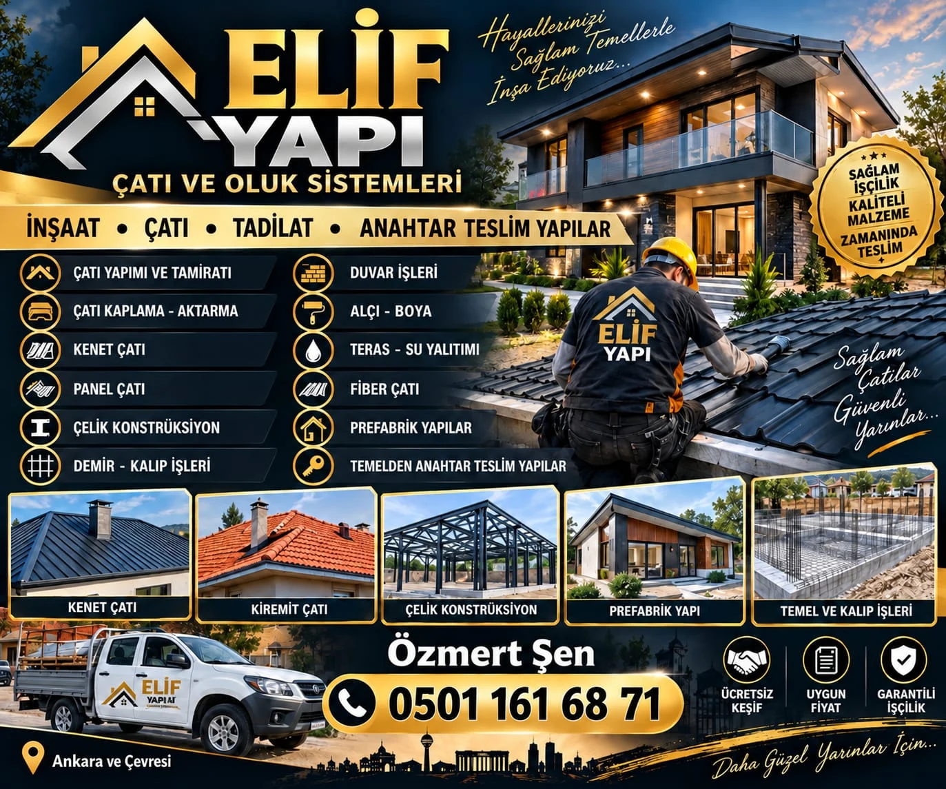 Elif Yapı Çatı Ve Oluk Sistemleri